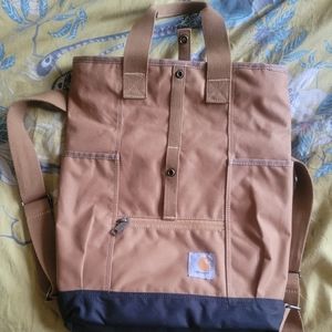 Carhartt convertible tote.